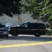 A Washtenaw County Sheriff's vehicle is parked on Greenlawn Ave. as authorities investigate a house that was shot at on Wednesday, August 21, 2013. Melanie Maxwell | AnnArbor.com